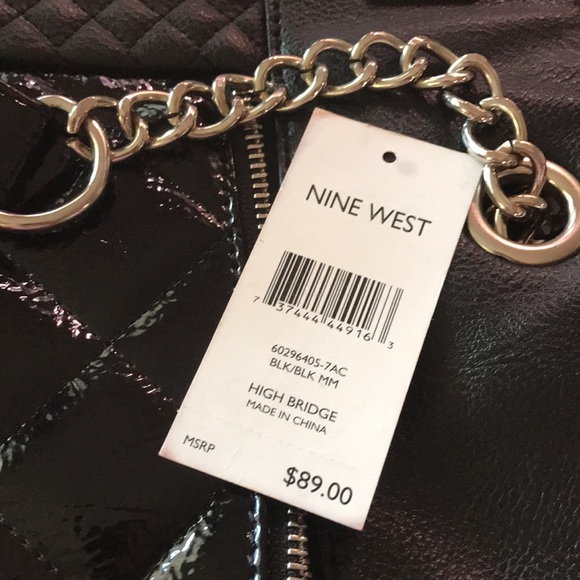 Nine West Quilted Double Strap Handbag - Picture 5 of 5
